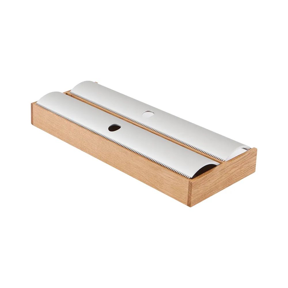 ROCKENHAUSEN Folienhalter Move Eiche hell/Alu