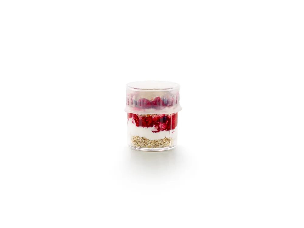 Lékué Wiederverwendbarer Silikondeckel, 11 cm - Transparent