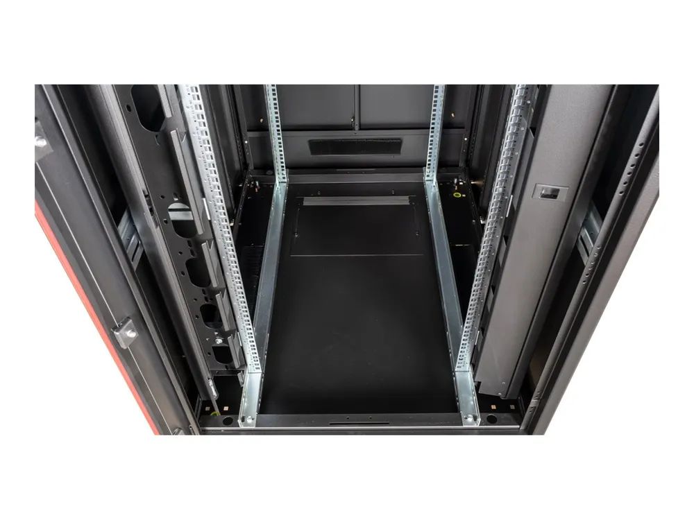 ROLINE Pro - Schrank Netzwerkschrank - mit Glastür, 800 x 1000 mm (B x T)