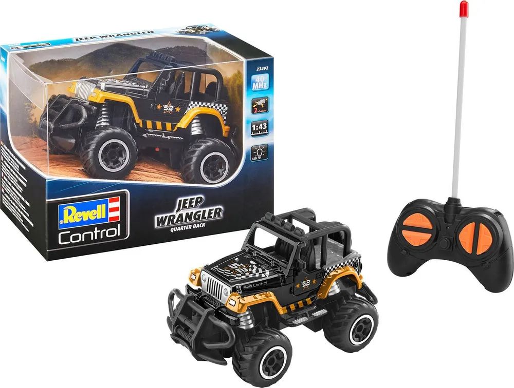 Carrera Revell Europe GmbH RC Car Jeep Wrangler Quarter Back