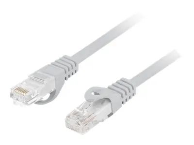 Lanberg PATCHKABEL CAT.6 UTP LSZH CU 1M GRAU FLUKE ZERTIFIKA - Netzwerk - CAT 6 (PCU6-10CU-0100-S) - Kabel - Netzwerk