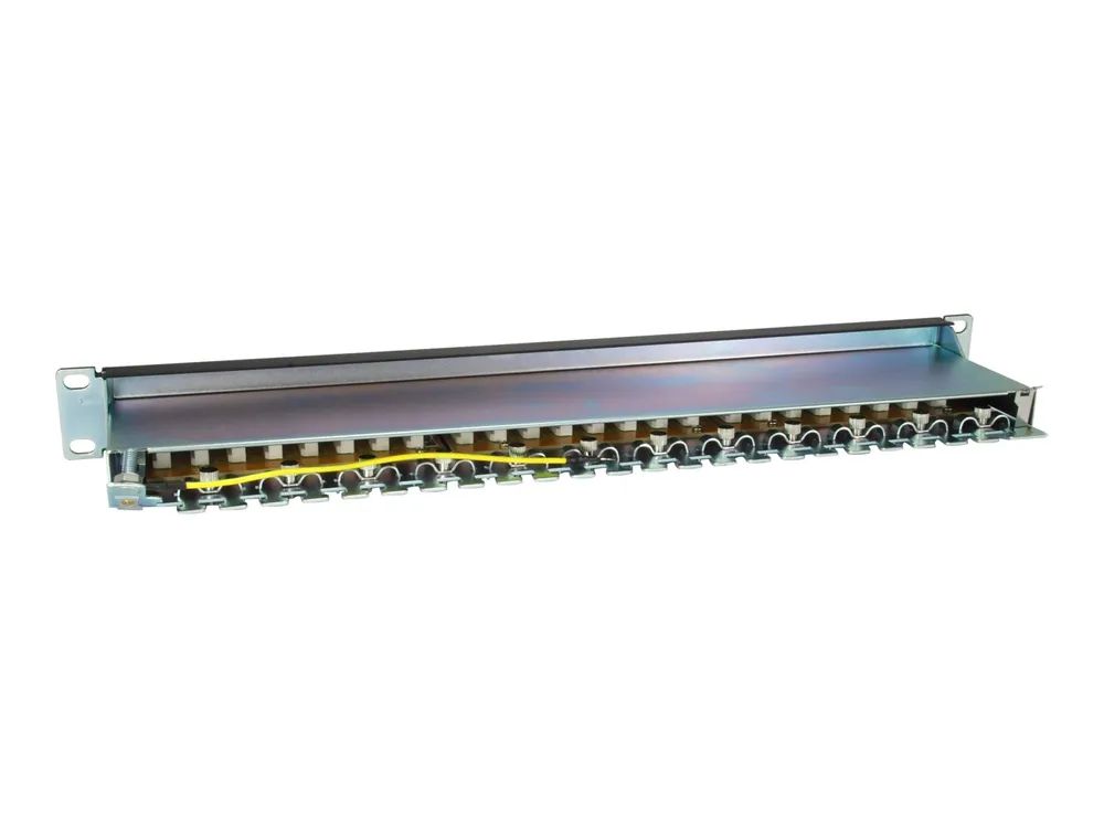 Equip Pro - Patch Panel - CAT 6a - RJ-45 X 24 - Schwarz - 1U - 48.3 cm (19")