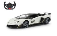 JAMARA Lamborghini Aventador SVJ Performance 1:14 weiß 2.4GHz A - Sportwagen - Elektromotor - 1:16 - Betriebsbereit (RTR) - Weiß - Junge