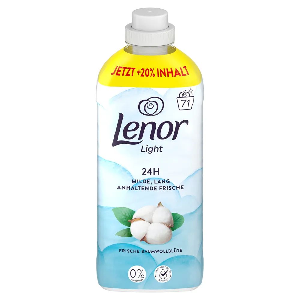 Lenor Light Frische Baumwollblüte Flasche - 1491ml