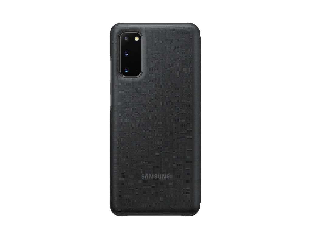 Samsung LED-View-Cover "EF-NG980" für Galaxy S20, Schwarz