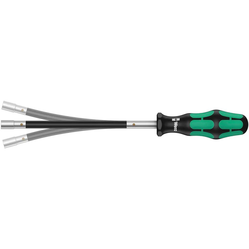 WERA Steckschlüssel 391 flexibel 6 mm Länge 167 mm