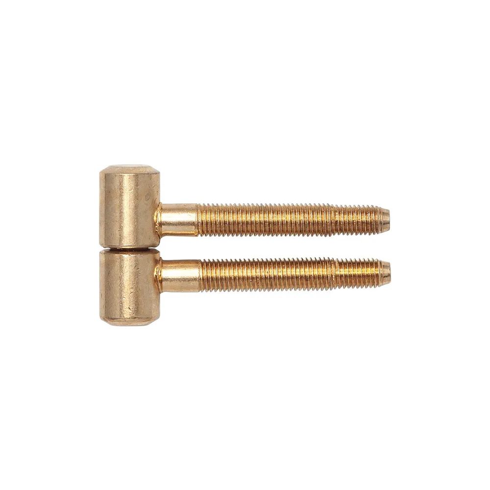 SFS Einbohrband für Futtertüren, 16 mm, Stahl vermessingt