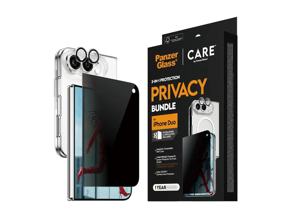 PanzerGlass CARE by PanzerGlass - 3-in-1 Datenschutz-Paket