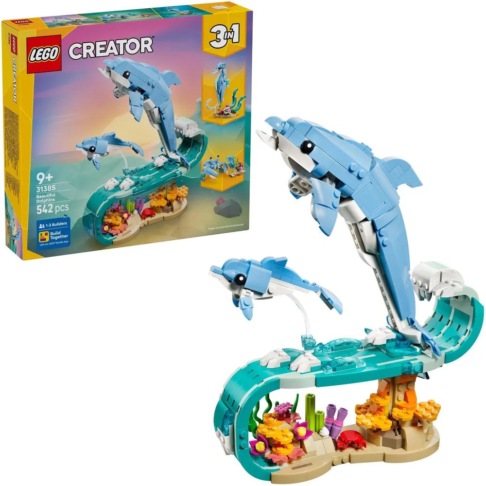 LEGO 31385 - Creator - Meerestiere Wunderschöne Delfine