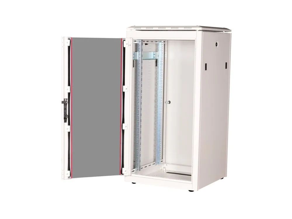 ROLINE Pro - Schrank Netzwerkschrank - Hellgrau, RAL 7035 - 22U - 48.3 cm (19")