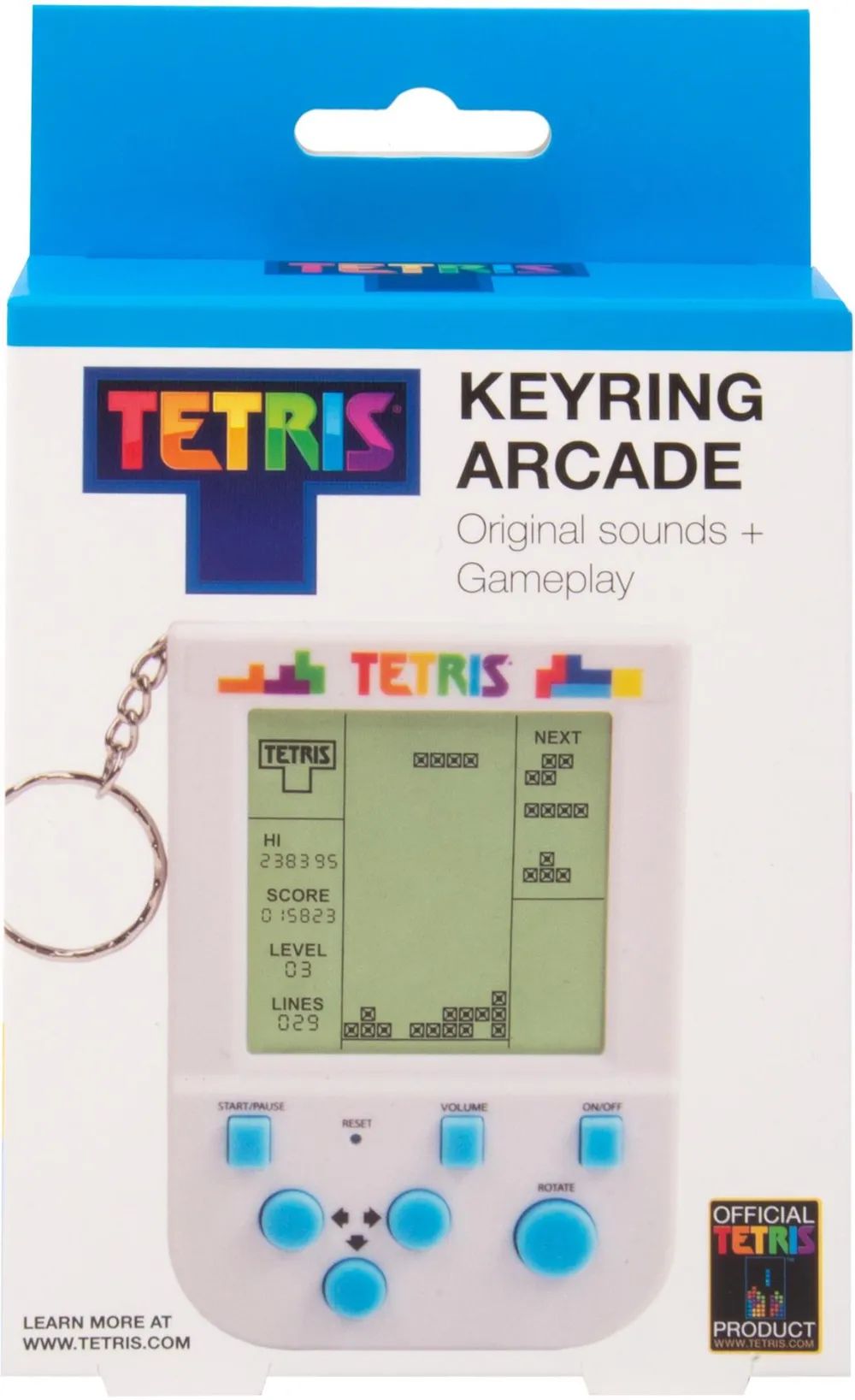 Tomik Toys GmbH Tetris Schlüsselanhänger Spiel