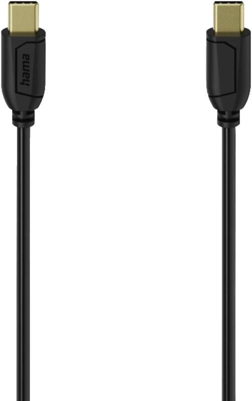 Hama 74266 USB-C auf USB-C, Flexibel, 0,75m
