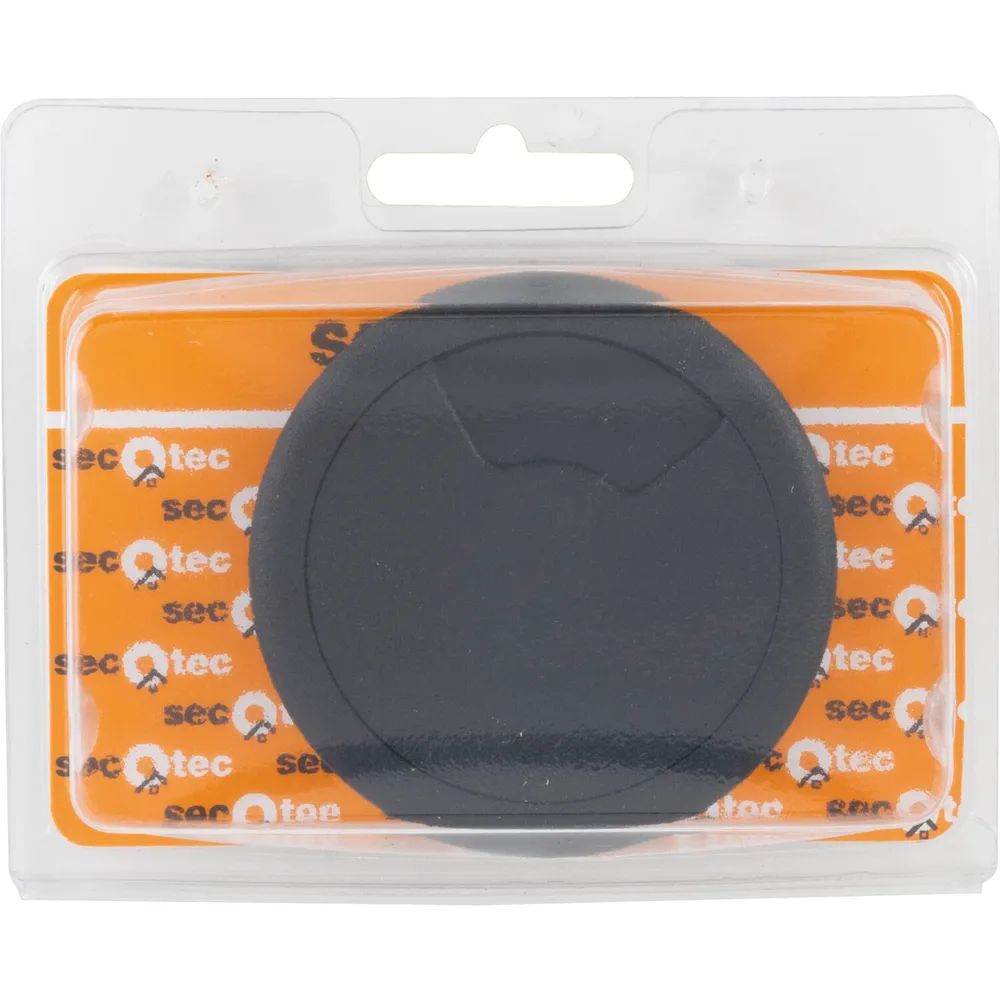 SECOTEC Kabeldurchgang rund 60 mm 3-teilig schwarz SB-1 BL5
