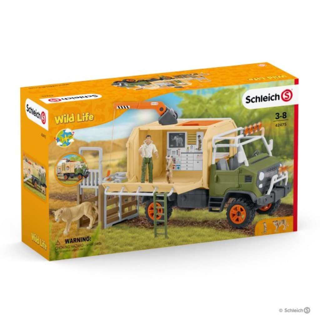 Schleich Großer Truck Tierrettung