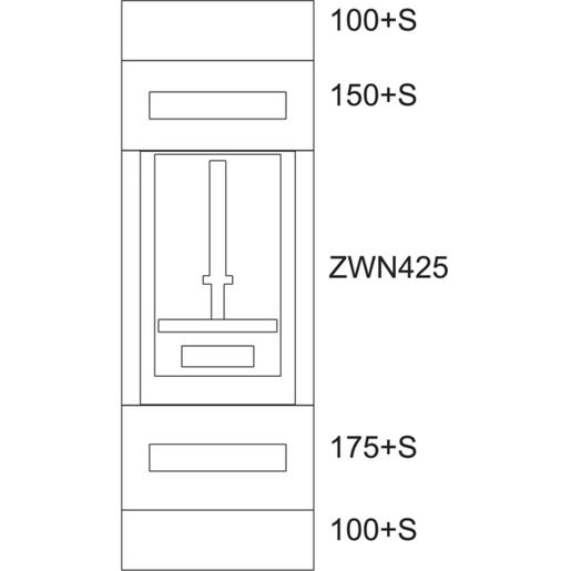 Eaton ZÄHLERVERTEILER-EINSATZ TIROL / EATON BPZ-MES-TN-400/10-1Z 137794