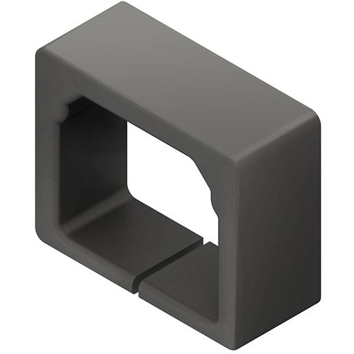 Niedax PP-ENDSCHUTZRING 16X16 SW/GR / NIEDAX LER 16.016 RAL7021 887606