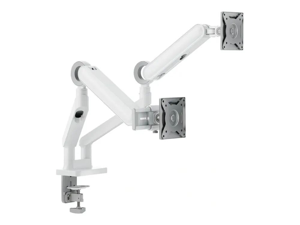 Alogic Befestigungskit (Doppelgelenkarm) - Schiene - für 2 LCD-Displays - Bildschirmgröße: 43.2-88.9 cm (17"-35")