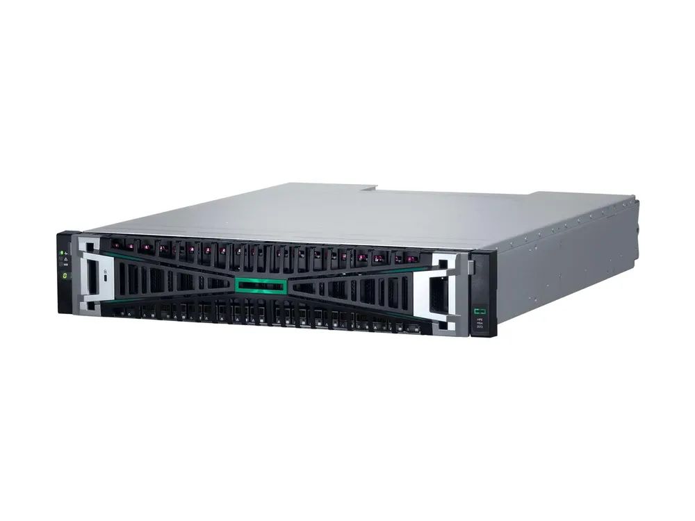 HPE Modular Smart Array 2072 10/25GbE iSCSI SFF Storage - 7th Generation - hybrider Serienspeicher - 3.84 TB - 24 Schächte (SAS-3)