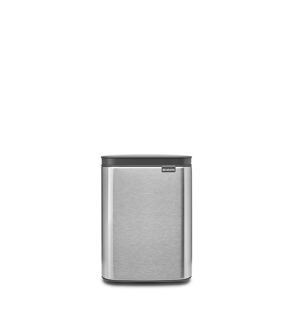 Brabantia Bo Mülleimer, 4L - Matt Steel Fingerprint Proof