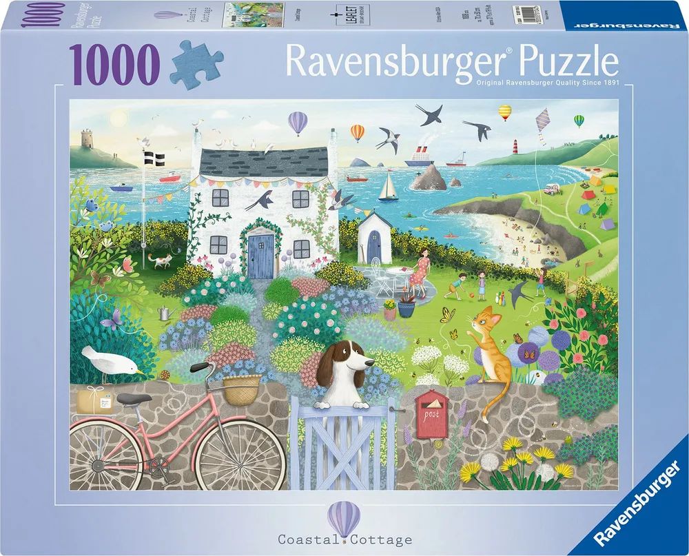 Ravensburger Puzzle - Hütte an der Küste 1000 Teile