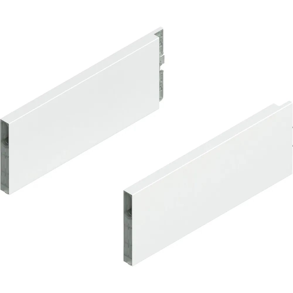 BLUM MERIVOBOX Boxcap Höhe E, NL 270, Seidenweiß-matt