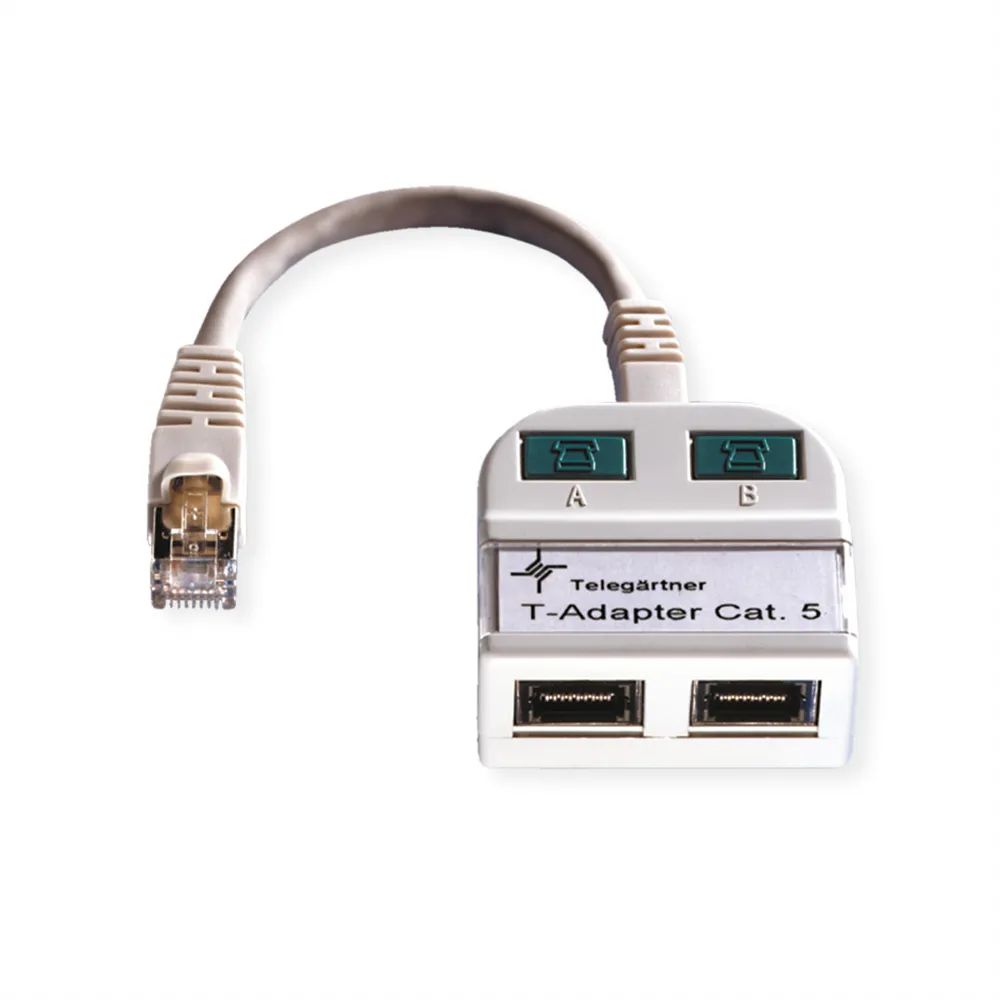 Telegärtner Karl Gärtner Telegärtner T-Adapter ISDN/ISDN - Netzwerk-Splitter - RJ-45 (4-PIN)
