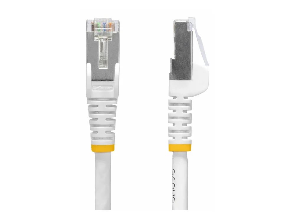 StarTech.com 12m Weißes CAT8 Netzwerkkabel, RJ45 25G/40G LAN Kabel, S/FTP - Patch-Kabel - RJ-45 (M)