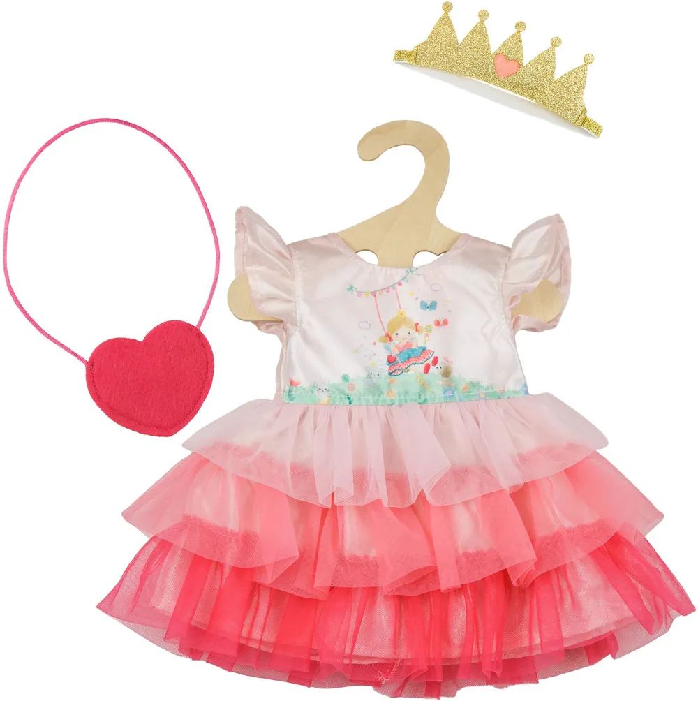 Heless GmbH Pu Kleid''Prinzessin Emily'' m Herztasch