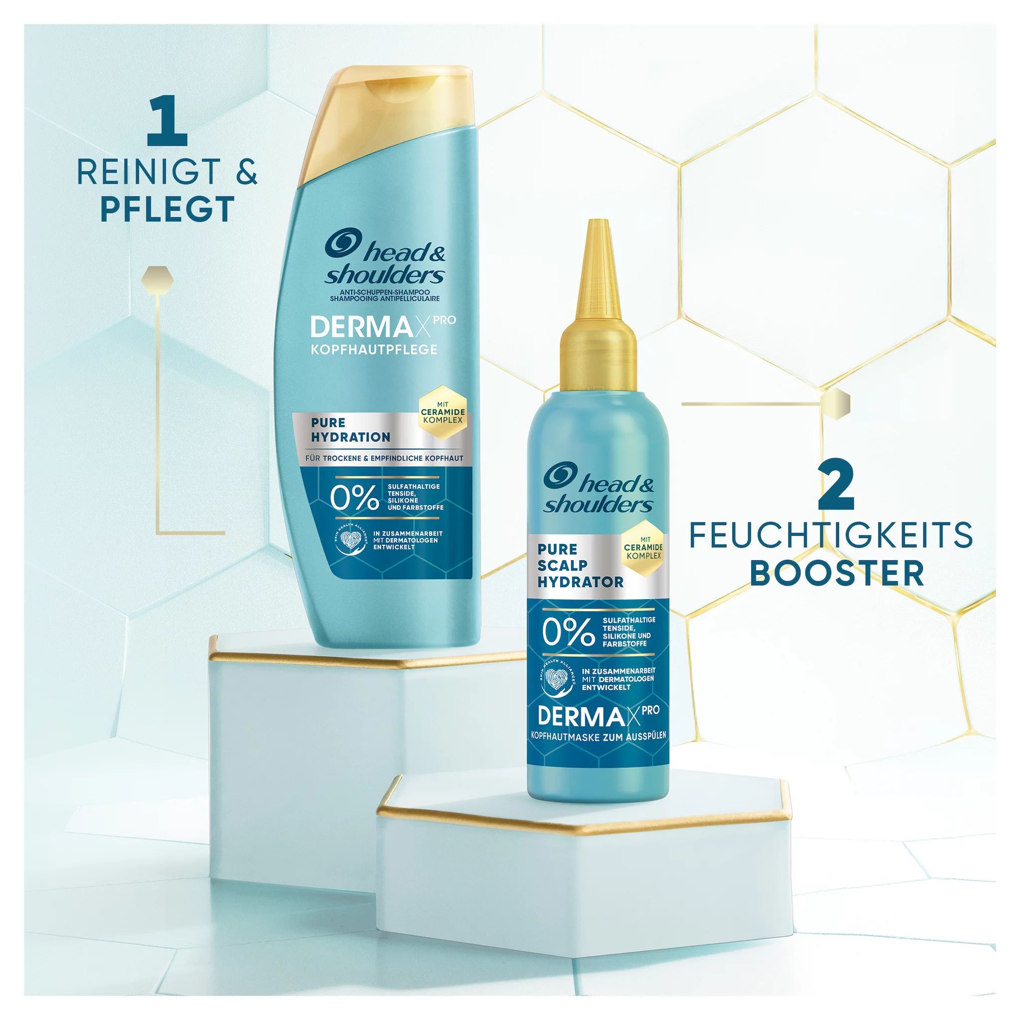 Head & Shoulders Derma X Pro Leave-In Serum Pure Hydration