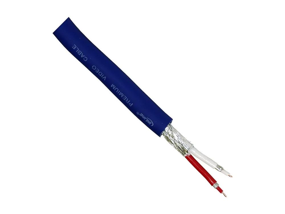 InLine S-VHS Kabel - PREMIUM - vergoldete Stecker - 4pol mini DIN ST / ST - 0,5m