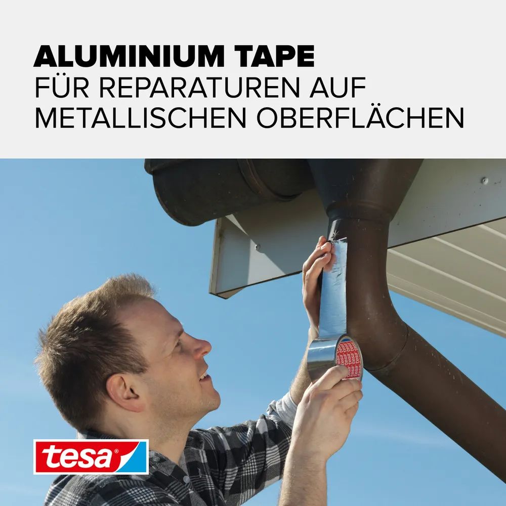 Tesa 56223-00000-01 - Silber - Reparatur - Aluminium - 10 m - 50 mm