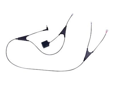 Jabra LINK 14201-37 - Elektronischer Hook-Switch Adapter für drahtloses Headset, Digitaltelefon