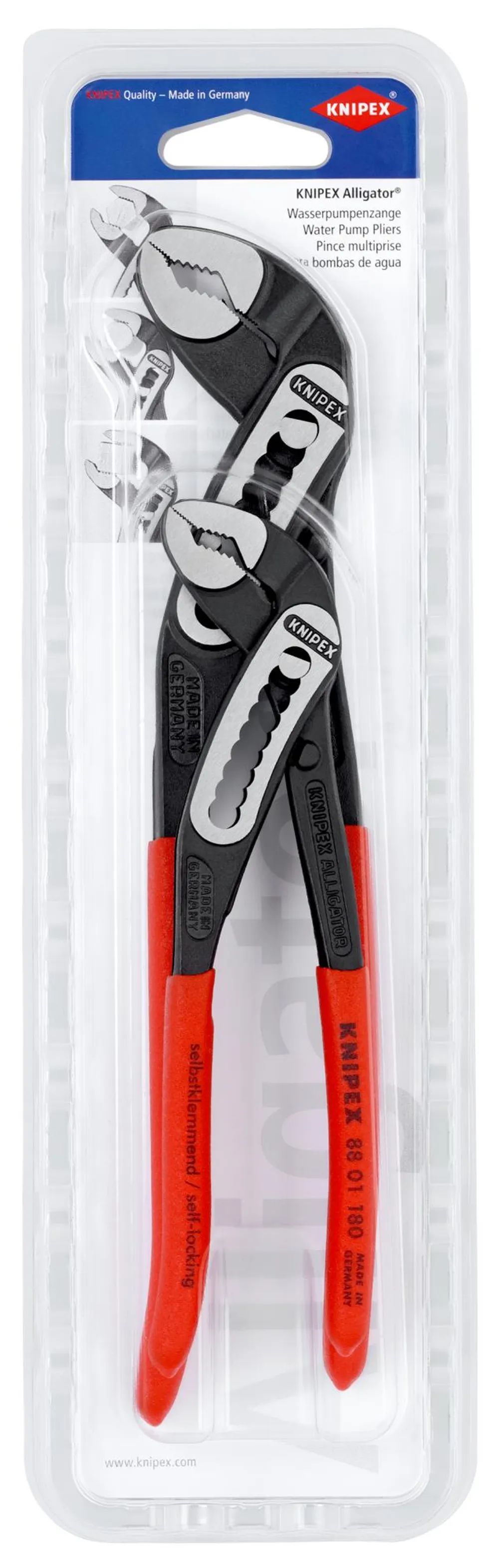 KNIPEX Zangen-Set 1 x 88 01 180, 1 x 88 01 250