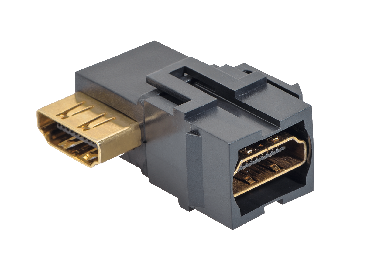 FAWO HDMI-Verbinder mit Grundplatte