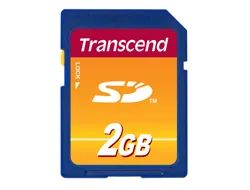 Transcend Flash-Speicherkarte - 2 GB - SD