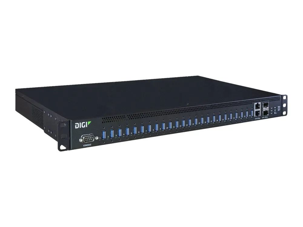 Digi International Digi AnywhereUSB 24 Plus - Hub - managed - 24