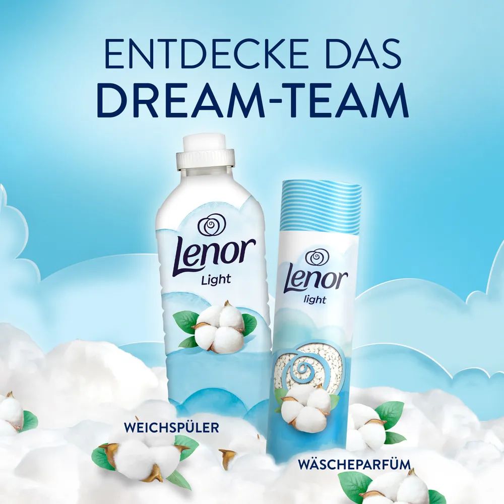 Lenor Light Frische Baumwollblüte Flasche - 798ml 