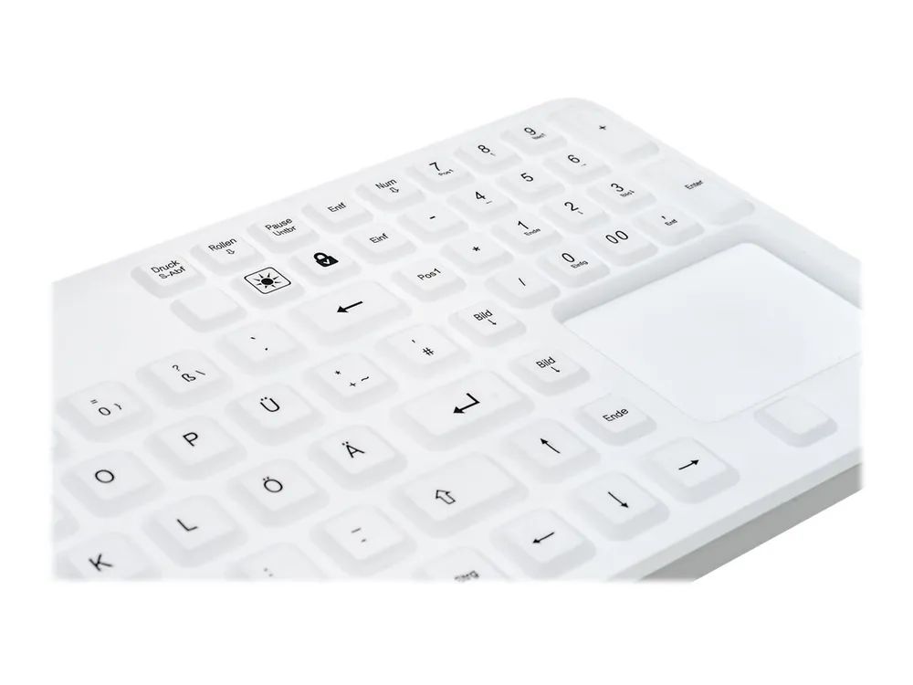 GETT CleanType Prime Touch+ TKG-109-GCQ-PR-TOUCH-KGEH-WHITE-IP68-MAG-BACKL-USB-CH