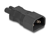 Delock Netzteil - power IEC 60320 C7 zu IEC 60320 C14