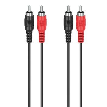 Hama Audio-Kabel, 2 Cinch-Stecker - 2 Cinch-Stecker, 1,5 m