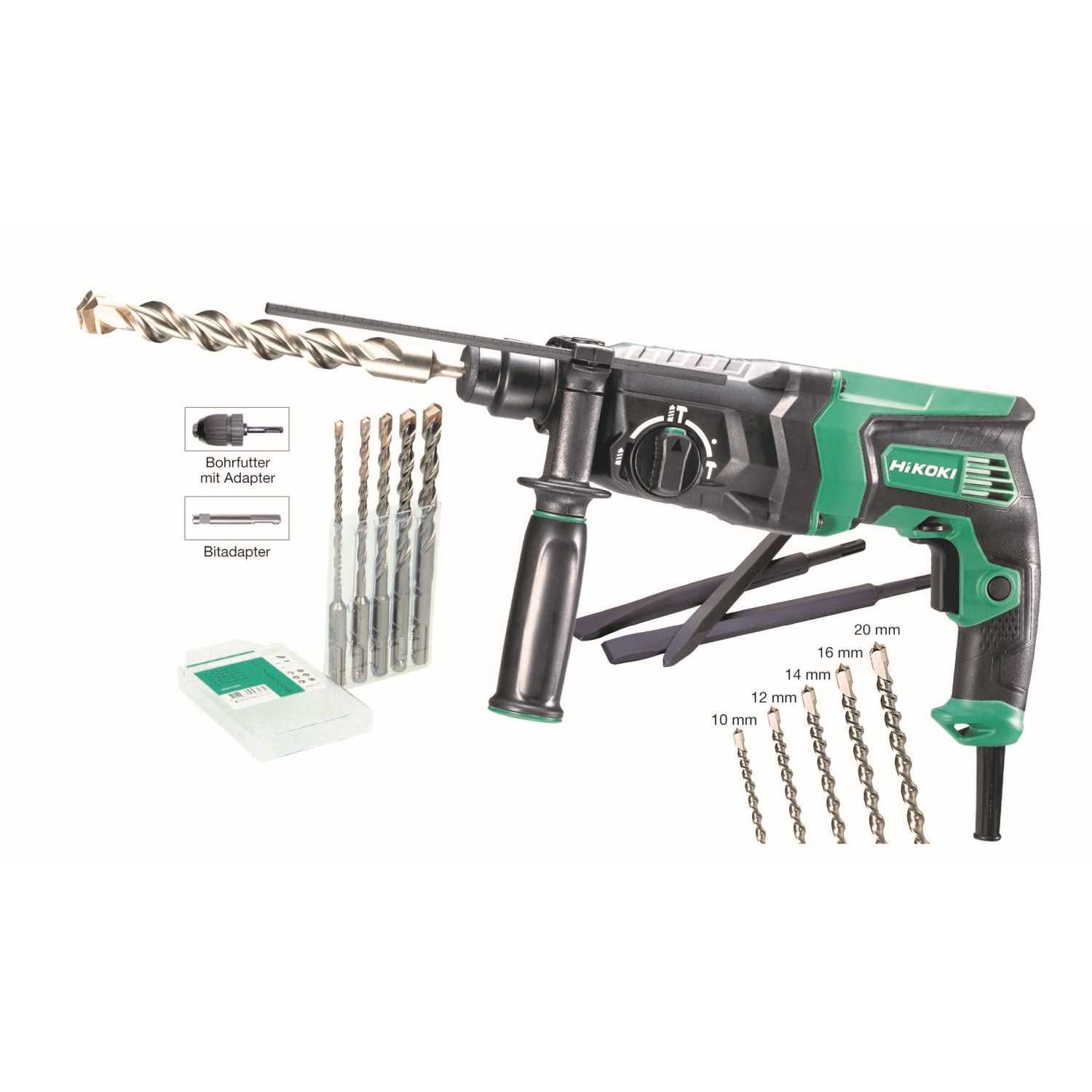 Hikoki DH26PC2 incl. 16tlg. Zubehör