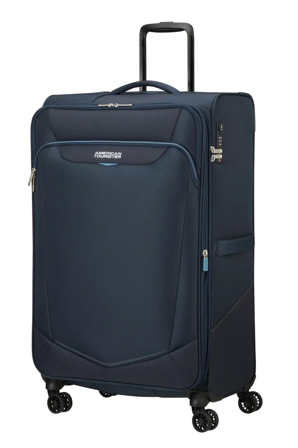 AMERICAN TOURISTER SUMMERRIDE SPINNER L EXP TSA, NAVY