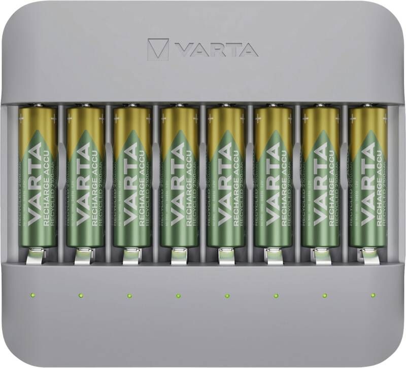 Varta Eco Charger Multi Recycled 8x AA 2100mAh