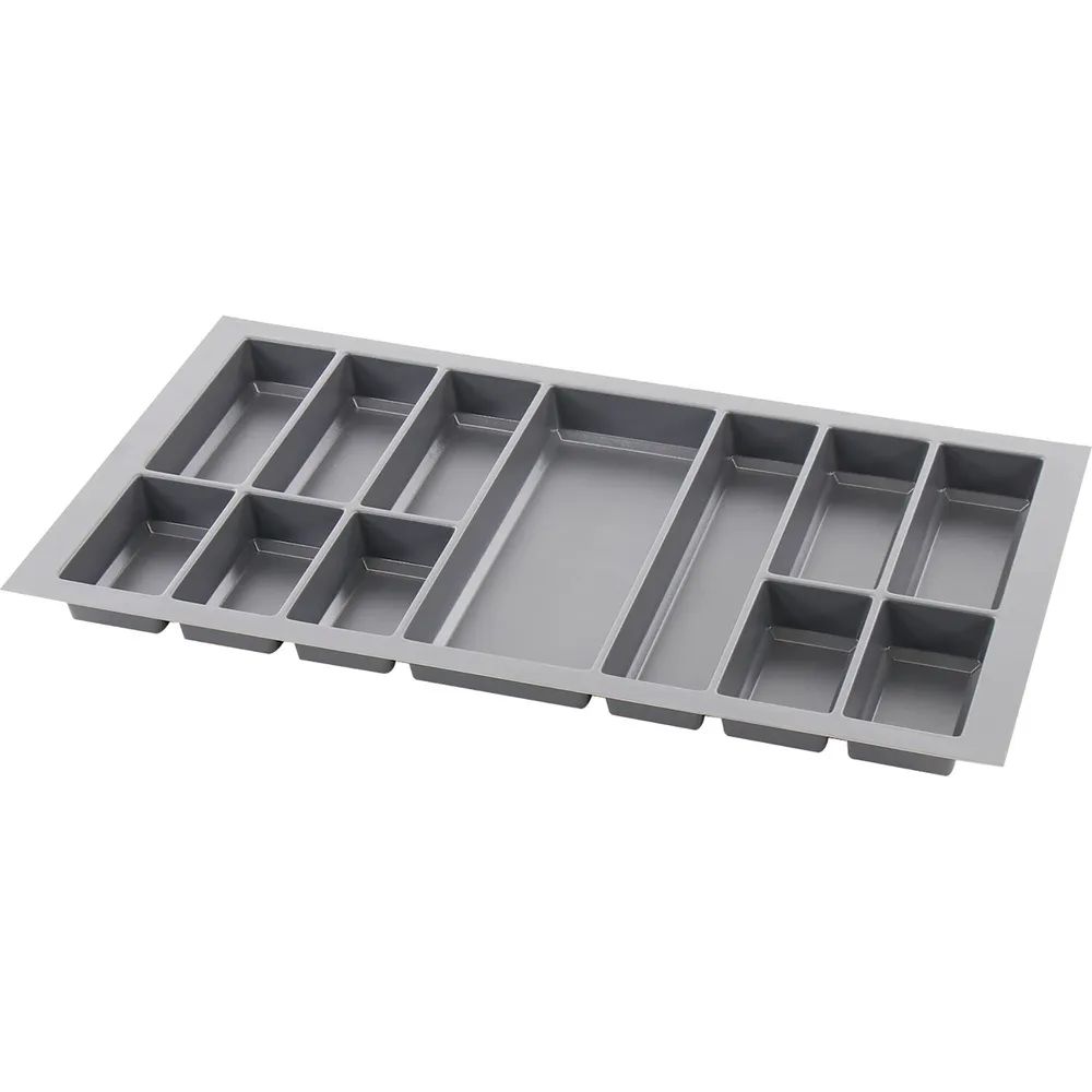 AGOFORM Besteckeinsatz Classico 500/90 Kunststoff Schiefergrau