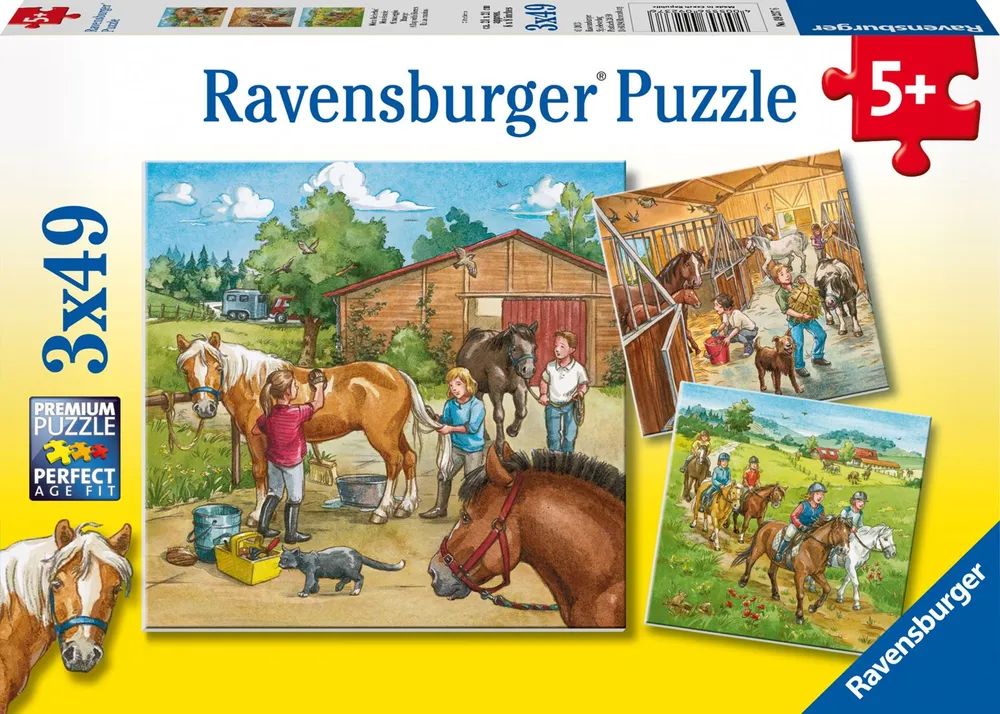 Ravensburger Verlag GmbH Pz. Mein Reiterhof 3x49T