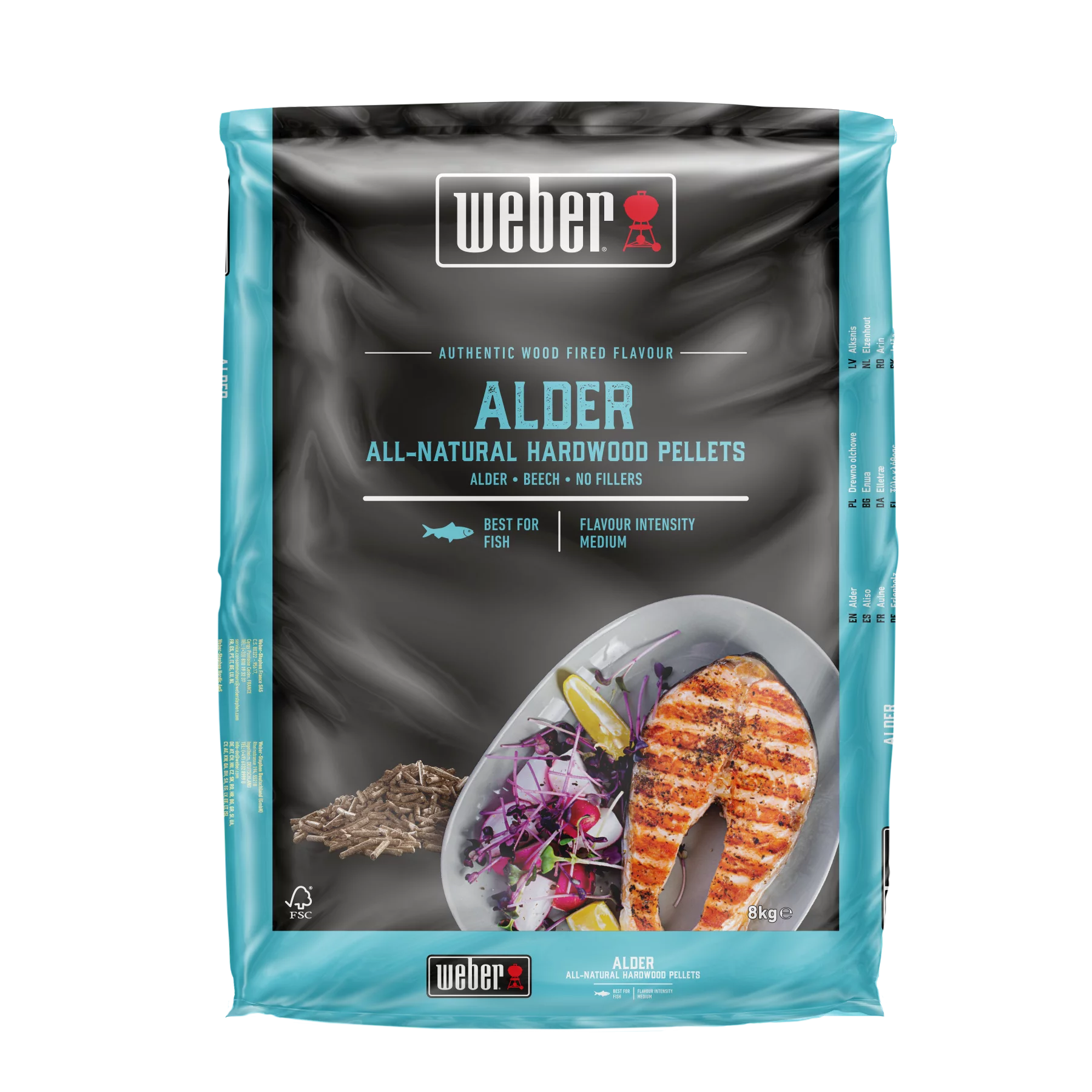 Weber Holzpellets Erle - 8 kg