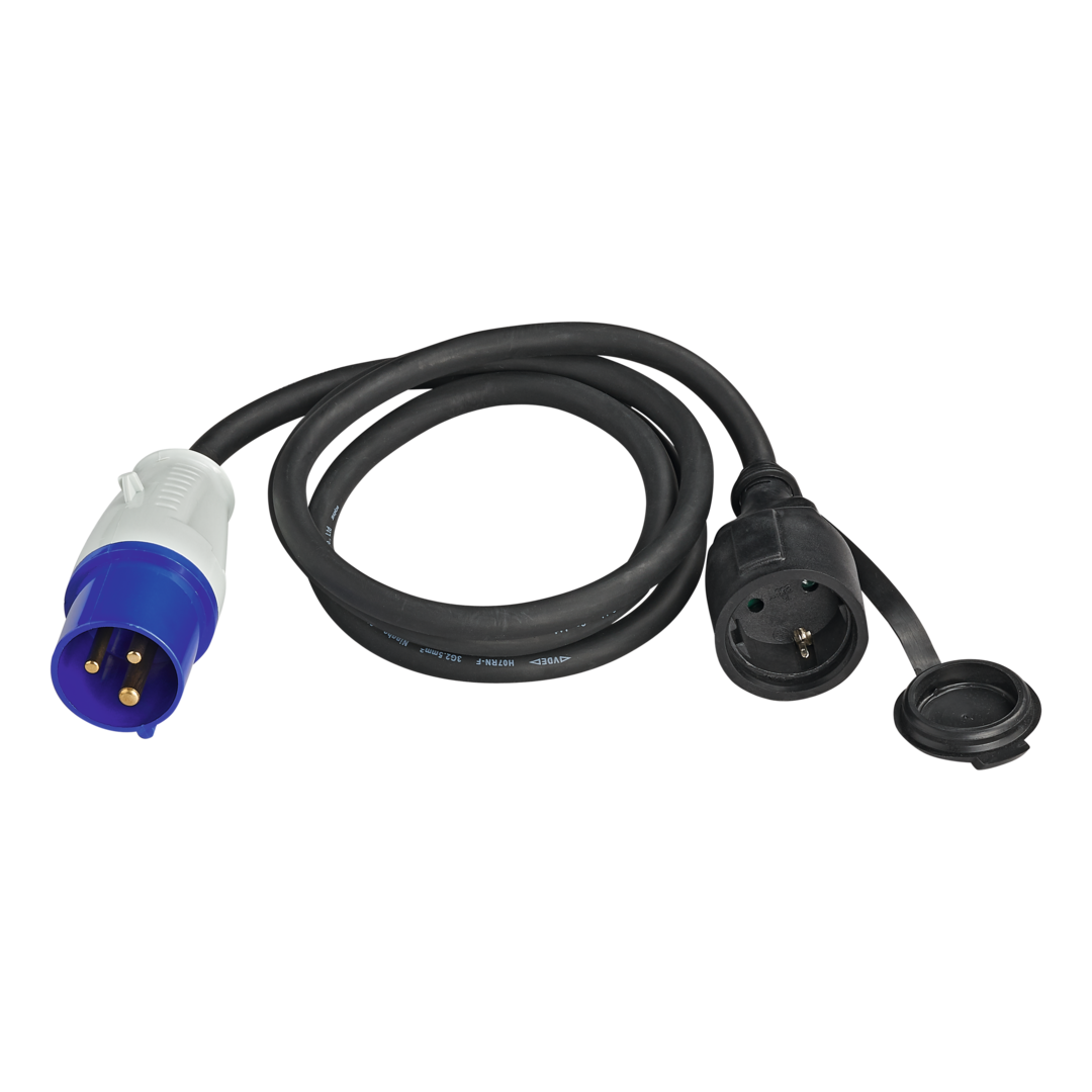 InnTec Adapterkabel Schuko weibl./CEE m.150 cm