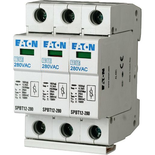 Eaton ÜBERSPANNUNGSABLEITER B+C / EATON SPBT12-280/3 158330