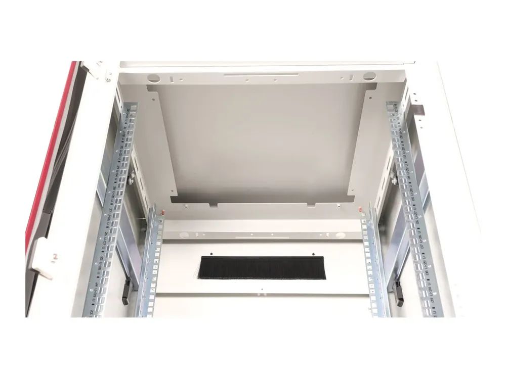 ROLINE Pro - Schrank Netzwerkschrank - mit Glastür, 600 x 600 mm (B x T)