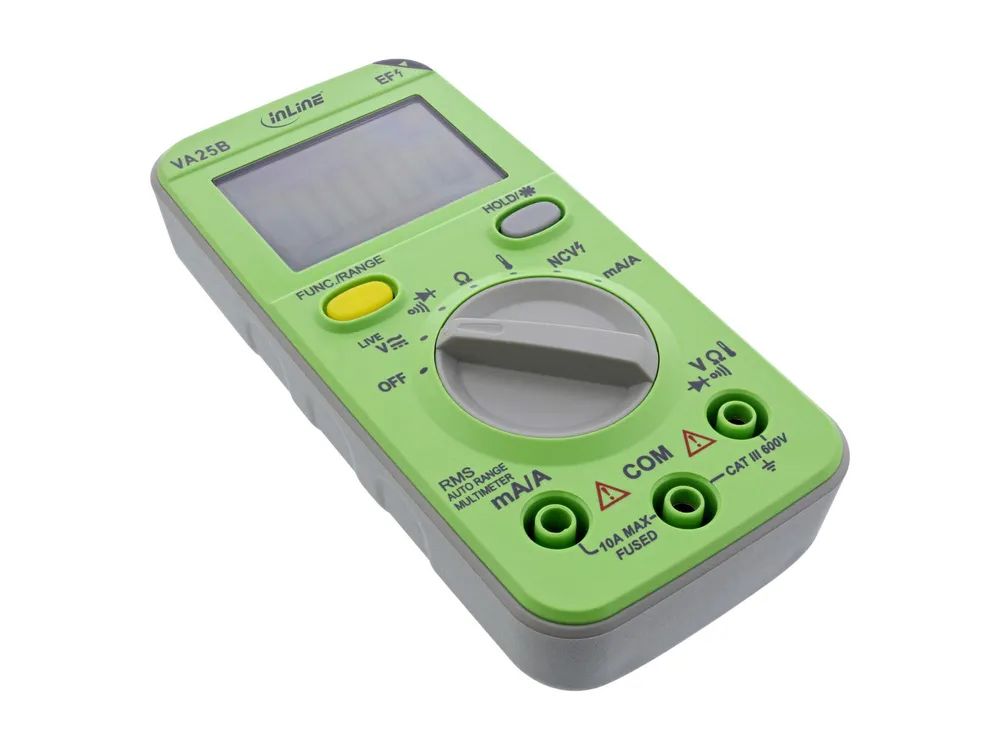 InLine Multimeter mit Auto-Range - Pocketformat